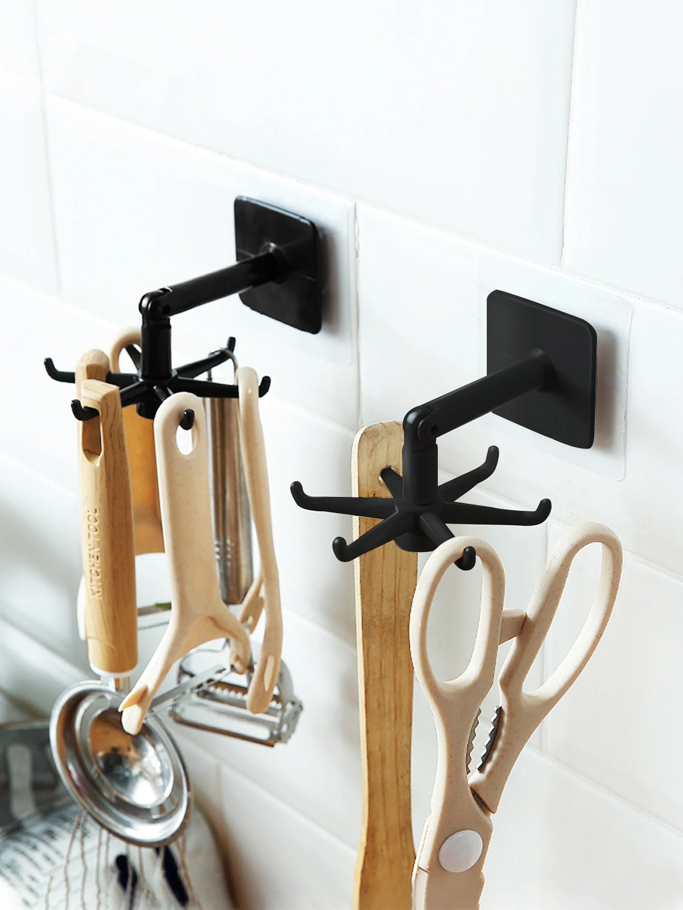 Kitchen Spatula Spoon Storage Wall Hanger - Mimofinds